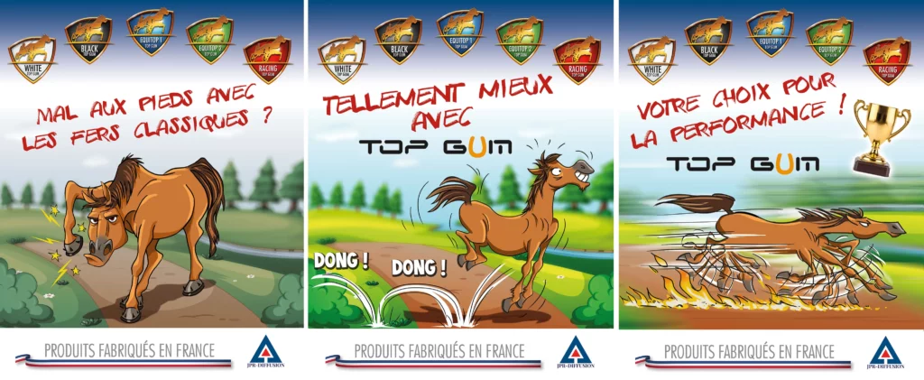 Top Gum Plaque Sulky En France Image 1 1